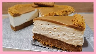 Cheesecake aux spéculoos  Recette facile et rapide [upl. by Acinomed]