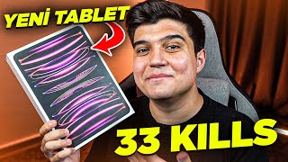 SONUNDA YENİ TABLET ALDIM 😮 33 KILLS  PUBG Mobile [upl. by Sully]