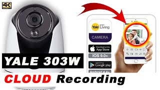 Yale PTZ CCTV Camera WIPC 303W Cloud amp SD Card Recording  Tutorial [upl. by Raji]