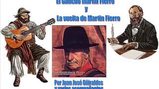 El Martin Fierro los dos libros recitados completo [upl. by Ennahoj]