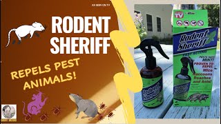 RODENT SHERIFF As Seen On TV  How to keep rodents rats mice away [upl. by Elson]