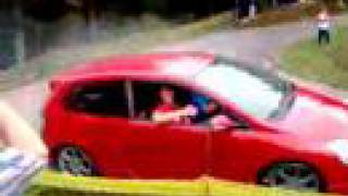 Honda Civic TypeR Handbrake Turn Fail [upl. by Sorensen709]