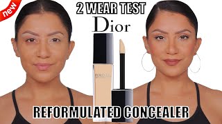 2 DAY WEAR new at Sephora DIOR FOREVER SKIN CORRECT FULL COVERAGE CONCEALER dry undereyes  MJ [upl. by Onaicram]