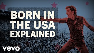 Bruce Springsteen  Born In The USA Explainer [upl. by Annhoj]