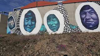 Beautiful Iqaluit 🇨🇦 A Look at Arctic Mural Art [upl. by Yardna220]