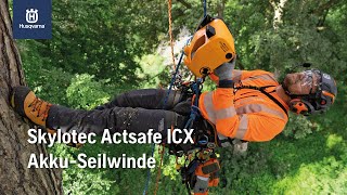 Seilwinde Skylotec Actsafe ICX powered by Husqvarna® [upl. by Helene]