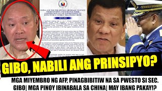 Matapos TRAYDURIN ang mga PINOY GIBO PINAGBIBITIW NA sa PWESTO quotKATARANTADUHAN NITO NABISTOquot [upl. by Jari]