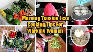 9 Tips for Tension free Cooking Routine for Working Women  Time Saving Kitchen Tips [upl. by Ilek]