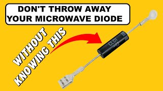 Great Idea with Recycled Microwave Diode [upl. by Eibrad]