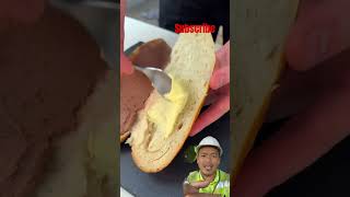 Would you eat Sam’s Vietnamese sandwich youtubeshorts reaction samseats [upl. by Gennaro102]