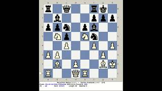 Muzychuk Mariya vs Savina Anastasia  EU Chess U10 Girls 2002 Peniscola Spain [upl. by Amik]