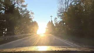 Fall Colours Drive  Lunenburg to Grand Pre  Clockwise around Nova Scotia West Side Part 1 2X speed [upl. by Ayatnwahs]