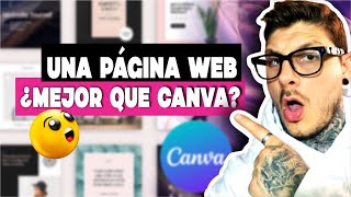 Olvídate de CANVA ESTA PÁGINA GRATUITA Te Sorprenderá😱 [upl. by Nhguavoj492]