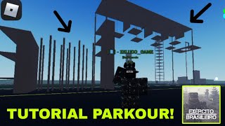 Como Passar nos Parkour do Exército Brasileiro Parte 1  Roblox exercito roblox [upl. by Assyram171]