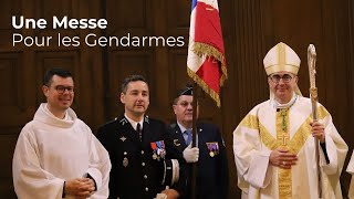 Messe de SainteGeneviève patronne des gendarmes [upl. by Kaye]