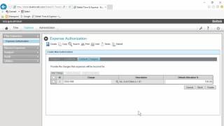 Deltek Expense Authorization Video [upl. by Ellenahs467]
