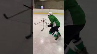 Fake Pass Receiving Hockey Skills Practice Part 2 [upl. by Ididn]