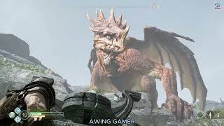 Veithurgard  Dragon OTR  God Of War Pt  14  Awing Gamer  godofwar [upl. by Corwin]