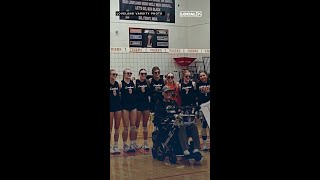 Volleyball girls rally for coach with ALS [upl. by Elesig]