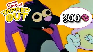 The Simpsons Tapped Out  Scratchy  Premium Character Walkthroughs [upl. by Mario]