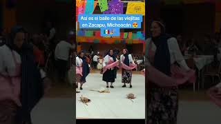 Así es el baile de las viejitas en Zacapu Michoacán [upl. by Shanney]