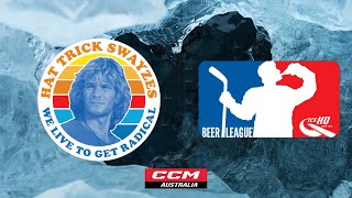 Hat Trick Swayzes v SL Fiordlands Div 7  4th May  IceHQ Beer League ice hockey [upl. by Chappell]