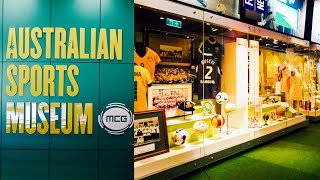 Melbourne Cricket Ground Museum 🇦🇺  MCG  Part 2​⁠  ashiranwar07 trendingaustraliacricketvlog [upl. by Orabla]