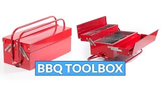 BBQ ToolBox  Portable BBQ Made To Look Like a Toolbox [upl. by Alyam]