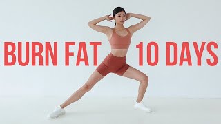 BURN FAT IN 10 DAYS  Weight Loss  Flat Belly amp Abs Challenge  Emi [upl. by Ralf]