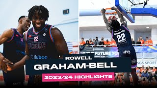 Rowell GrahamBell  202324 Season Highlights  Bristol Flyers [upl. by Hannavahs]