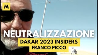 Dakar 2023 Insiders Franco Picco alla neutraliuzzazione prima della fine della 6a Speciale [upl. by Hairahcez]