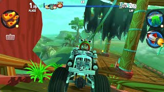 3 Monster Trucks amp Crazy Benny🚀Beach Buggy Racing 2 [upl. by Lucy]