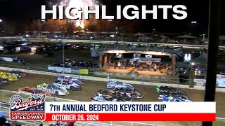 HIGHLIGHTS  Bedford Speedway  7th Annual Bedford Keystone Cup [upl. by Anirres]