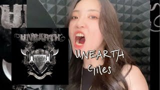 【vocal cover】UNEARTH  Giles [upl. by Circosta]