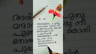 arikile puthu mantharamay song lyricsart worksSPs Creations [upl. by Yekciv]