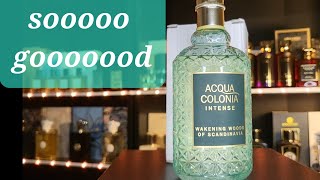 4711 Acqua Colonia Intense Wakening Woods Of Scandinavia  great fragrance [upl. by Peregrine]