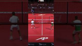 EPIC POINT 😱😱 Padel Highlights bestofpadel [upl. by Dobb883]