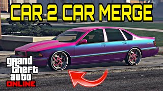 WORKING ON ALL CONSOLES CAR 2 CAR MERGE GLITCH  GTA 5 ONLINE  AFTER NEW DLC 168 [upl. by Grenville]