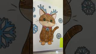 Buddy Coloring with JCarrie24 kawaii Kitties Coloring Book author Rage Kindelsperger￼ [upl. by Namie588]