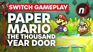 Paper Mario The ThousandYear Door Switch Gameplay [upl. by Narok]