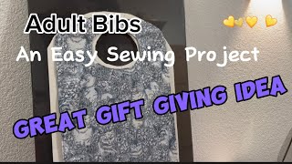 Sewing Tutorial Making a Bib [upl. by Sanburn]