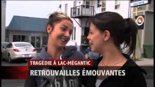 Des retrouvailles émouvantes à LacMégantic [upl. by Aicekat308]