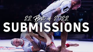 The 22 Best JiuJitsu Submissions of 2022  FloGrappling [upl. by Novj]