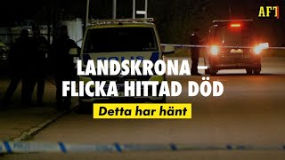 Flickan i Landskrona – Detta har hänt [upl. by Artimid948]