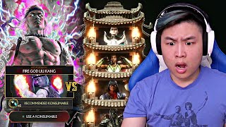 PLAYING AS REVENANT FIRE GOD LIU KANG  Mortal Kombat 11 Aftermath [upl. by Aveer]