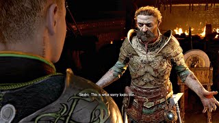 Sindri Insults Atreus For Broks Death Scene  God of War 5 Ragnarok 4K 60FPS [upl. by Llenoj744]