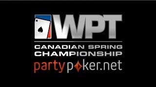 WPT National Canadian Spring Poker Championship  Final Table Live Stream presented by partypoker [upl. by Drogin412]