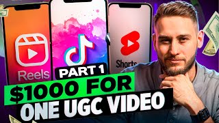 How I Made 20KMonth Creating UGC Content FULL GUIDE [upl. by Ennylhsa301]