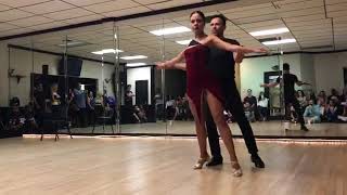 Sobredosis Romeo Santos Bachata routine [upl. by Marentic]