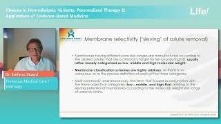 Choices in Haemodialysis Therapies Variants Personalized Therapy and Application of Medicine [upl. by Nnayllek240]